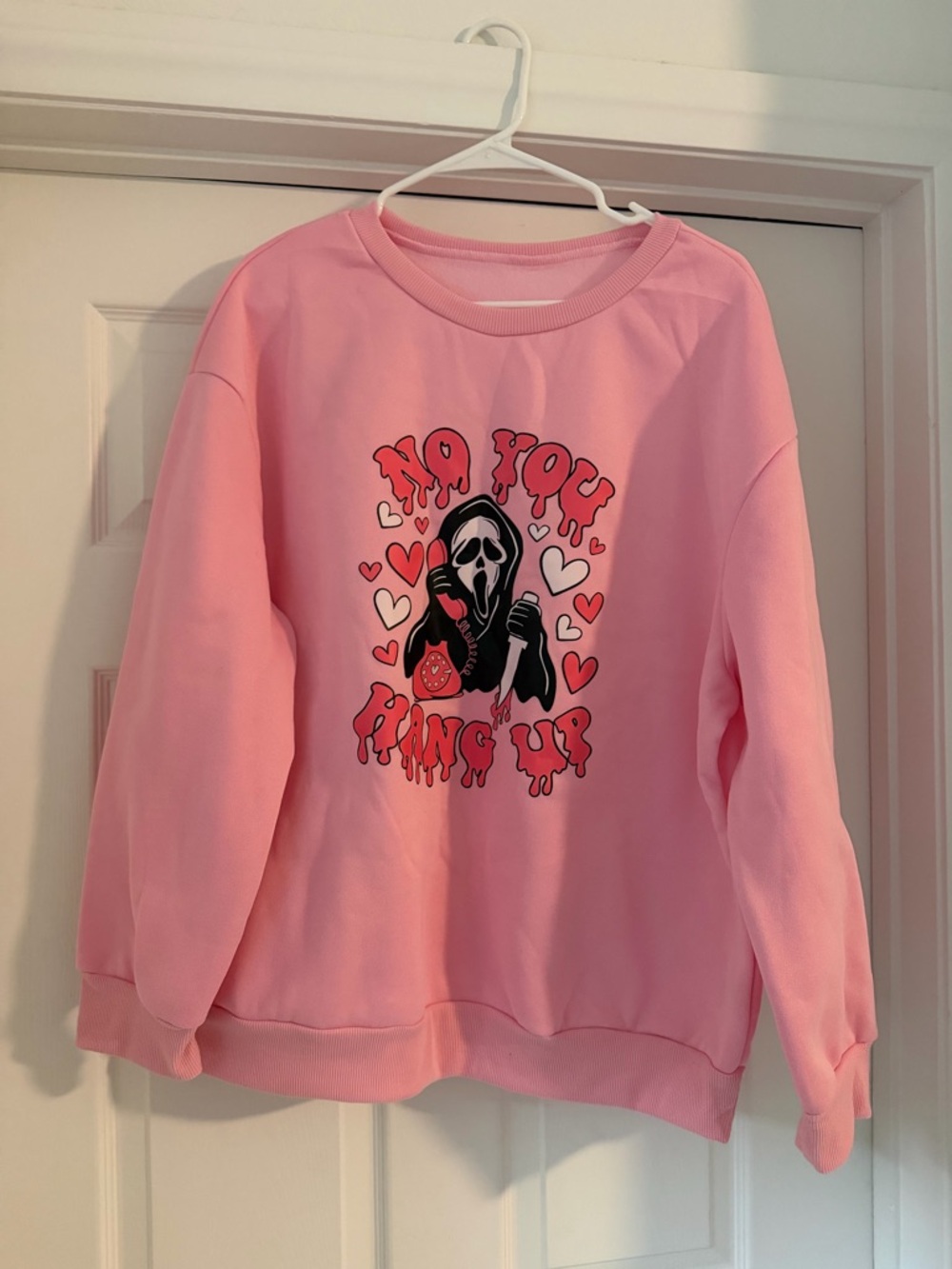 Pink Ghostface Sweatshirt